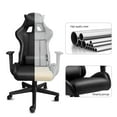 thumbnail image 4 of Gaming Chair Office Desk Chair Ergonomic Reclining Computer Chair Height Adjustable Swivel Recliner with Headrest Lumbar Support, Black, 4 of 7