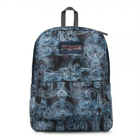 JanSport Mens Classic Mainstream Superbreak Backpack - Multi Ornate Blues