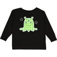 thumbnail image 3 of Inktastic Space Alien Halloween Boys or Girls Long Sleeve Toddler T-Shirt, 3 of 5