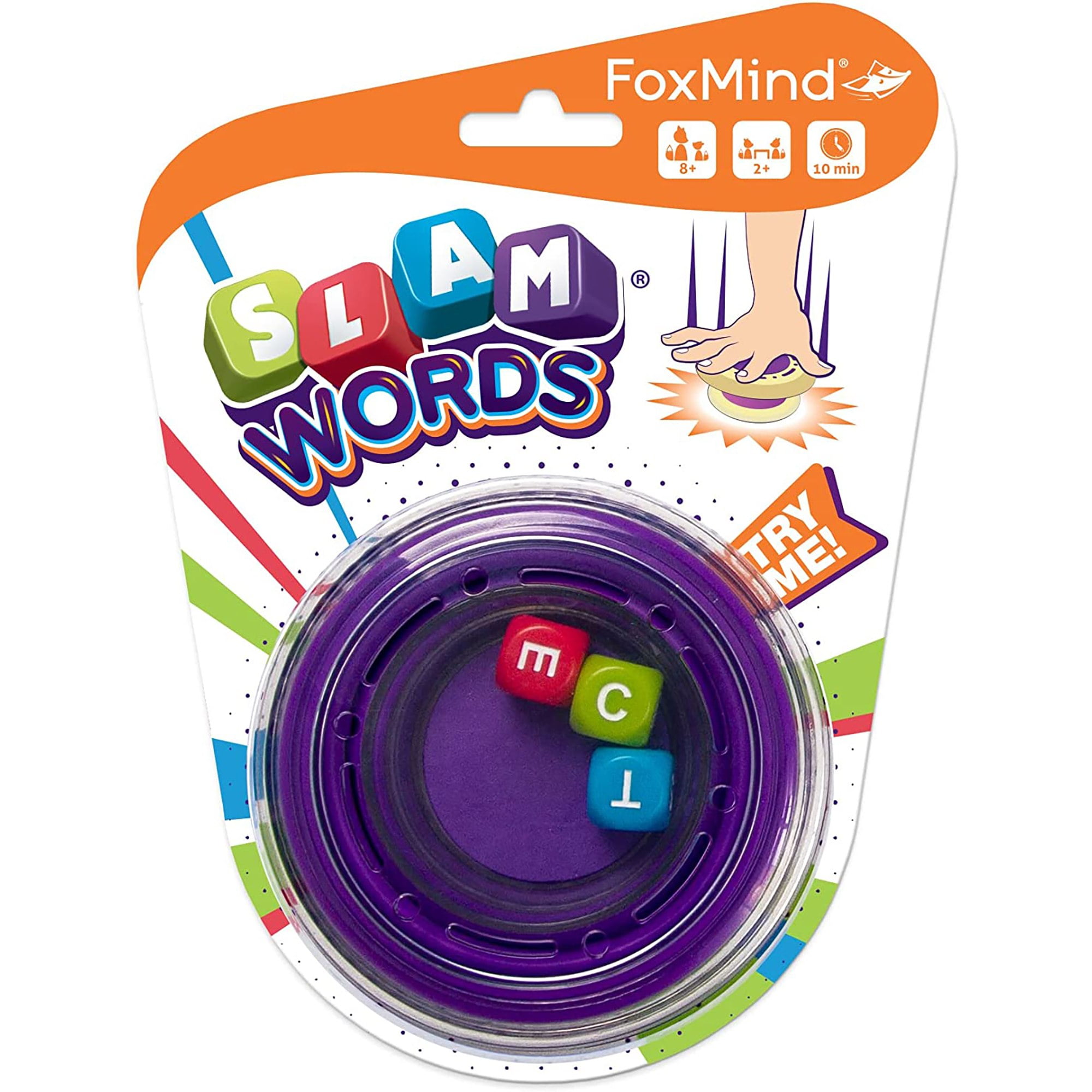 FoxMind Games Slam Words, Easy to Learn, Interactive, Family, Fun