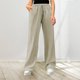 thumbnail image 2 of Pantalones informales de cintura alta con cordón para mujer: corte holgado, bolsillos laterales, tejido transpirable, tallas XS-XXXL, versátiles para viajar o para el día a día., 2 of 8