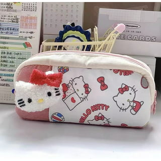 Baby Products Online - Sanrio Hello Kitty Cute Korumi Double Layer Storage  Bag Cosmetic Bag Student Card Holder Zipper Hand Bag Stationery Pencil Case  - Kideno