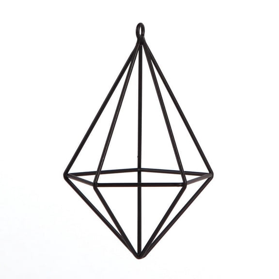 BCLONG Wall Decoration Hanging Metal Geometric Air Plant Flower Pot Rack Holder Bracket