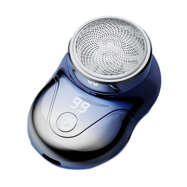 Aihimol Mini Portable Shaver Electric Razor for Men Pocket Size Wet and Dry Mens Razor USB Rechargeable Shaver Charging Easy One-Button Use Suitable for Home,Car,Travel,Father's Day Gifts