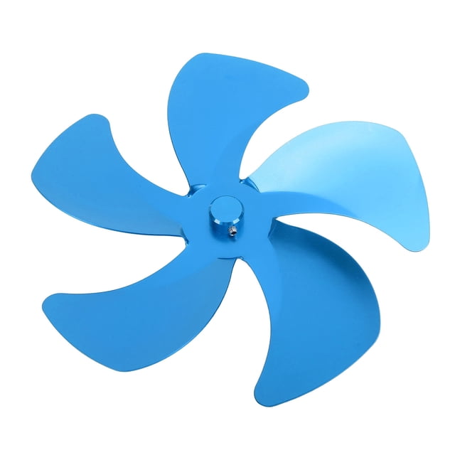 Durable Lightweight Stove Fan Blade, 5 Blade Design Enhances Air Circulation, Improves Heating Efficiency, Simple Installation