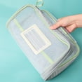 thumbnail image 5 of Black_Friday Deals!Cyber_Monday Deals! Byikun L-shaped Subject Classification Bag Mesh File Bag Thickened Subject Bag Exam Paper Book Storage Bag, 5 of 5