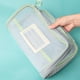 thumbnail image 5 of Xihbxyly Almacén de Liquidación Bolsa de Clasificación de Materias En Forma de L Bolsa de Malla para Archivos Bolsa de Materias Engrosada Bolsa de Almacenamiento de Libros de Papel de Examen, 5 of 5