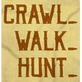 thumbnail image 2 of Crawl Walk Hunt Hunting Life Toddler Boy Girl T Shirt Infant Toddler Brisco Brands 5T, 2 of 6