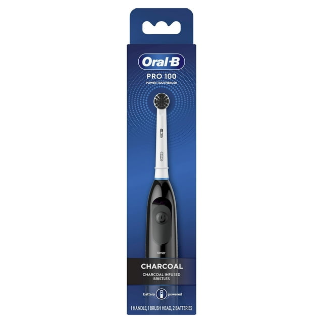 Cepillo de dientes eléctrico Oral-B Pro 100 Charcoal Black