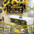 thumbnail image 5 of Hegbolke Construction Birthday Party Decoration Kits, 180 cm Plastic/Latex Yellow, 5 of 8