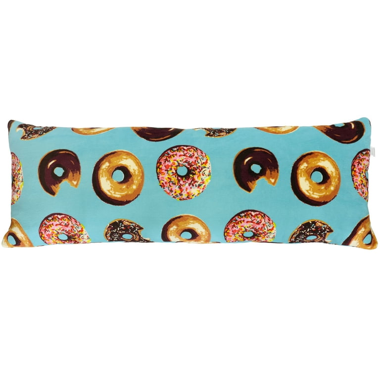 Mainstays Plush Donut Body Pillow Cover 54