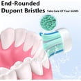 thumbnail image 5 of C2 Optimal Plaque Control Toothbrush Heads Compatible with Philips Sonicare ProtectiveClean Electric Toothbrush,8 Brush Heads, White, HX9024, 5 of 5