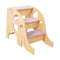 thumbnail image 3 of jinwen 3 Step Dog Step Lightweight for Small Dogs Cats Dog Ladder for Sofa Home Car, 3 of 9