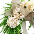 thumbnail image 6 of Artificial Magnolia Flower Wreath,Spring Summer Front Door Decor,Indoor Outdoor Hanging Flower Decoration,Seasonal Floral Wreath,Multicolor Silk Flowers,DIY Home Wedding Party Decor, 6 of 6