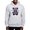 Ash Gray, variant on - Batty Bear Purple Sweatshirt - Pullover Hoodie, Hooded Sweatshirt