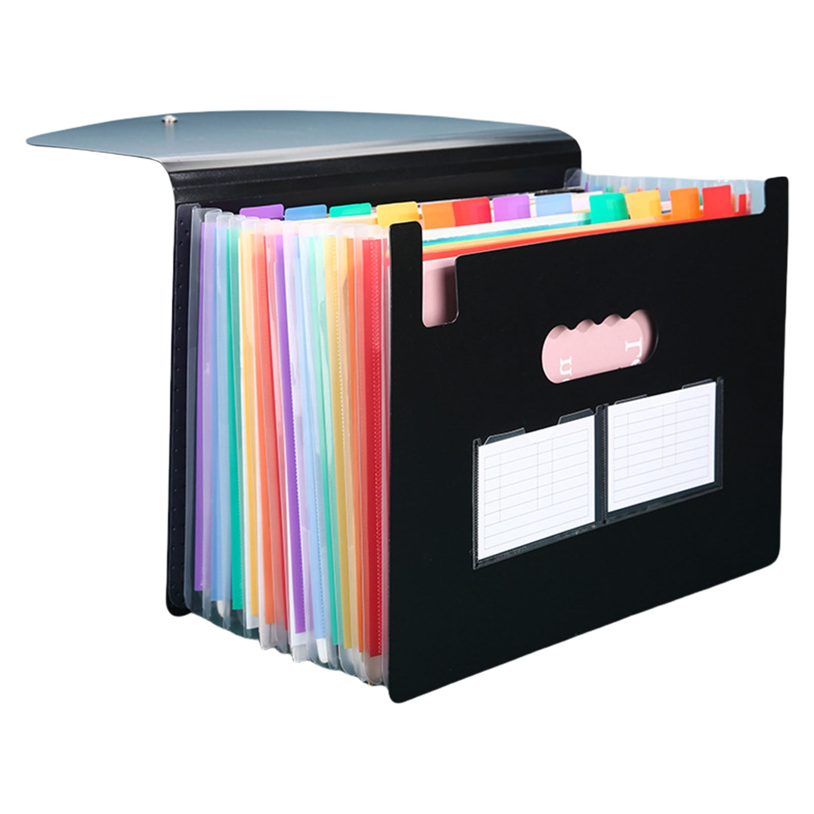 A 4 Accordions Bag 13/25 Pockets Document Folder File Folder Document Organizers Receipt Document Holders for Office