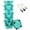 Teal, variant on 5-Tier Vertical Stackable Tower Planter for Strawberries, Flowers, Herbs, and Vegetables - Teal.
