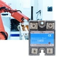 thumbnail image 4 of Relé de estado sólido monofásico, entrada de 70-280 V CA, carga de 24-480 V CA, equipo eléctrico SSR para maquinaria CNC (BERM-1 A4810 (10 A)), 4 of 8