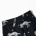 thumbnail image 6 of NOLDARES Toddler Boy Patchwork Summer Outfits Short Sleeve Shirt Tops & Casual Shorts Sets Baby Clothes(White,6-7 Years), 6 of 9