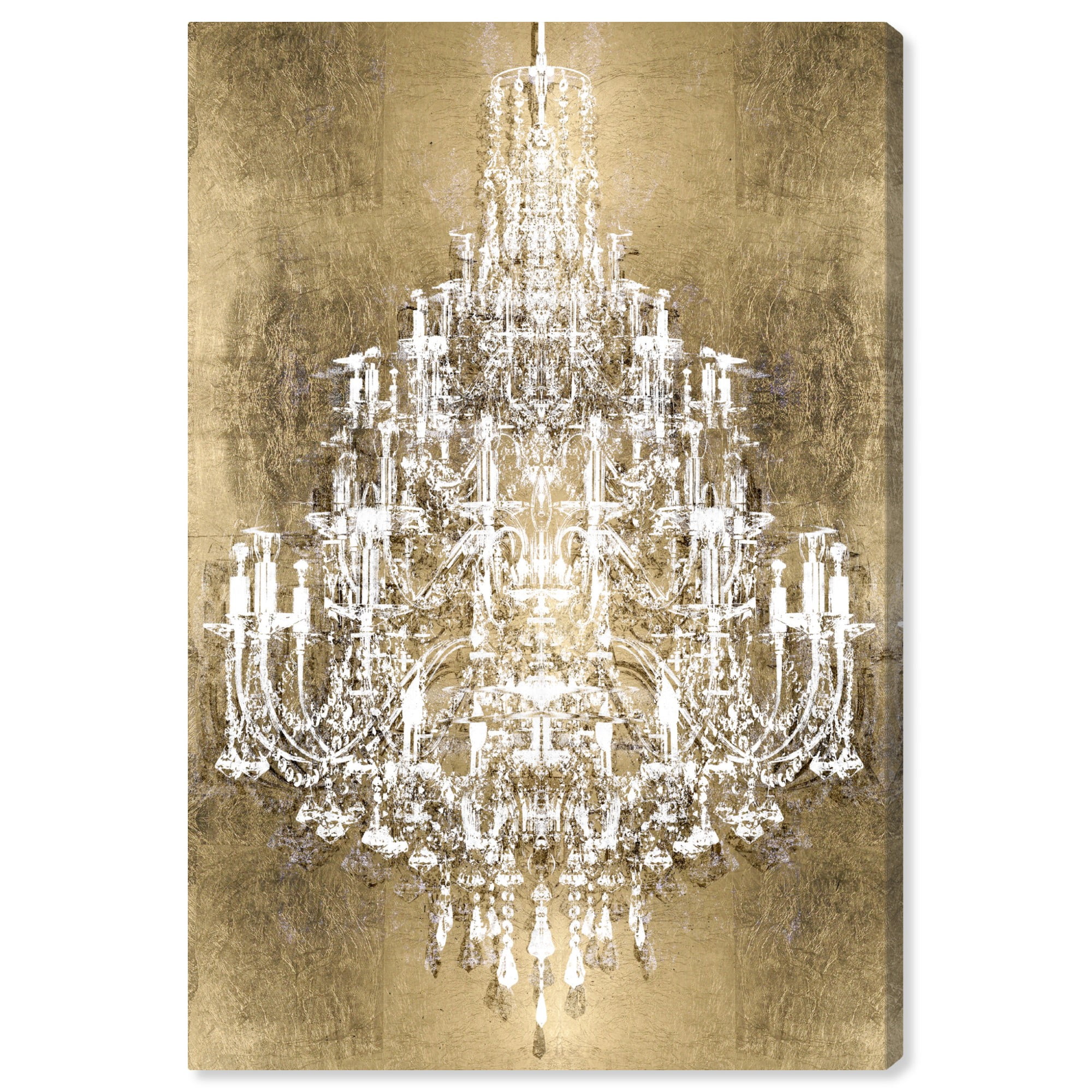 Runway Avenue Fashion and Glam Wall Art Canvas Prints 'Montecarlo Gold