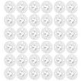 thumbnail image 2 of Shisuyan 100pcs Foam Board Washers Foam Board Metal Fasteners Washers for Fixing Fastening Installation, 2 of 9
