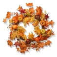thumbnail image 1 of Harvest Accessoires Couronne Feuille d'Érable & Citrouilles 24 Po., 1 of 1