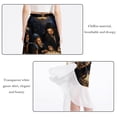 thumbnail image 2 of Hanukkah Chic Chiffon Summer Beach Dress for Women, 2 of 6