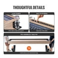 thumbnail image 6 of VEVOR 9 ft Shuffleboard Table - 2-in-1 Shuffleboard and Bowling Combo Game Set, 6 of 12