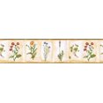 thumbnail image 1 of Bordure de Papier Peint Fleurs Botaniques KB53006B, 1 of 1