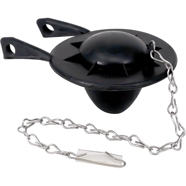 Woeilo Toilet Flapper Replacement Kit - 2 Inch Flapper Ball for Flush Valve, Universal Design Toilet Stopper Flapper With 9 Inch Steel Chain, Long-Lasting Durability