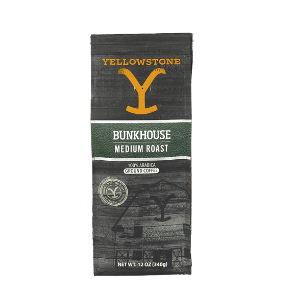 Yellowstone Bunkhouse Medium Roast Coffee Ground - 12 oz
