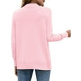 thumbnail image 2 of Womens Cardigan Sweater Long Sleeve Open Front Knit Cardigan Sweater with Pockets, 2 of 5