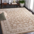 thumbnail image 2 of SAFAVIEH Willow Jaymes Medallion Area Rug, Light Brown/Ivory, 8' x 10', 2 of 9