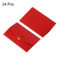 thumbnail image 3 of REGALWOVEN Mini Envelopes, Small Holders Retro Gold Heart Business Envelopes for Weddings Red, 3 of 6