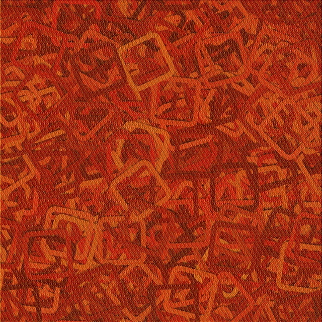 Ahgly Company Tapis d'Intérieur Lavable en Machine Carré Rouge Écarlate Transitionnel, 7 Pieds Carré