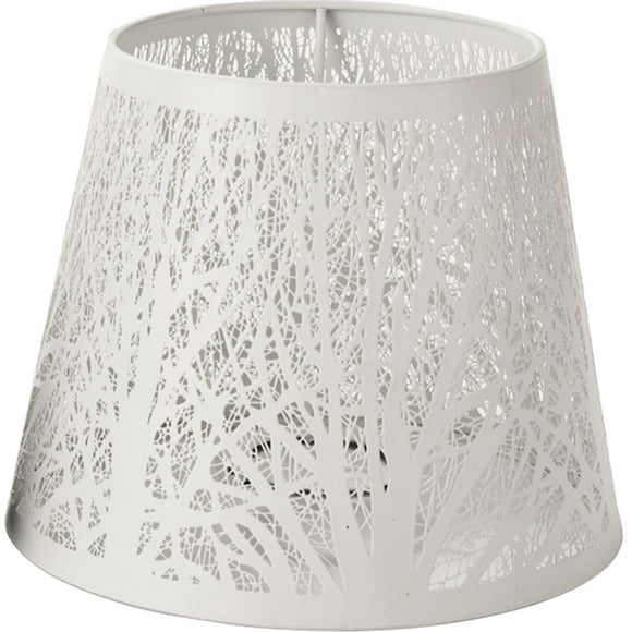 Metal Lamp Shade Hollow-out Tree Shadow Light Shade Simplicity Lamp Shades For Table Lamps
