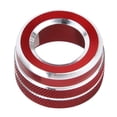 thumbnail image 2 of Rearview Mirror Knob Cover, Red Rearview Mirror Switch Trim Interior Styling  For Car, 2 of 8