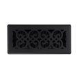 thumbnail image 2 of Decor Grates ST410 4" x10" Black Steel Floor Register, 2 of 6