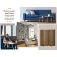 thumbnail image 5 of YRLLENSDAN Partition Room Dividers with 4 Panels, Wood Folding Privacy Screen for Room Portable Room Divider Screen Freestanding Decorative Privacy Dressing Screen for Bedroom, Living Room, Office, 5 of 8