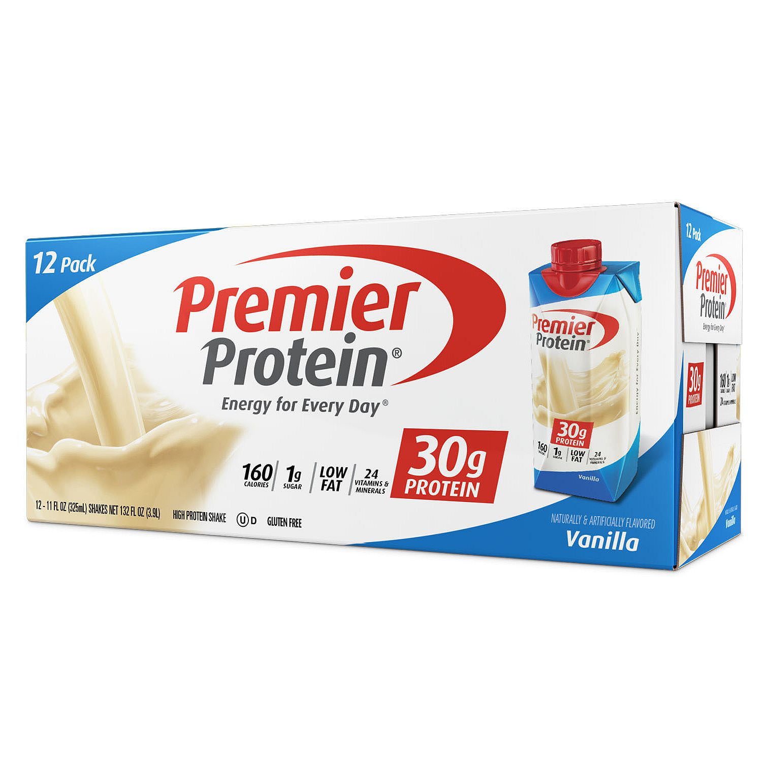 Premier Protein High Protein Shake, Vanilla Yogurt Drinks (11 fl. Ct