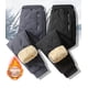 thumbnail image 5 of Pantalones de terciopelo de cordero Pantalones casuales de terciopelo de invierno para hombre Pantalones largos holgados de algodón de talla grande y cálidos, 5 of 5