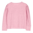thumbnail image 6 of Posijego Girls Puff Long Sleeve Tops Spring Fall Cute Shirts Casual Knit Pullover Lightweight Sweaters for Little Girls, 6 of 9