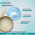 thumbnail image 4 of Pilgrim Korean Rice Water & Collagen Advanced Damage Repair Hair Mask, 200gm, 4 of 5