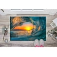 thumbnail image 5 of Seascape Rug, Landscape Rugs, Small Rug, Wave Rugs, Stair Rug, Office Decor Rugs, Surfer Wave Landscape Rugs, Pattern Rug, 2.6'x6.5' - 80x200 cm, 5 of 7