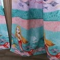 thumbnail image 2 of Greenland Home Fashion Mermaid's Window Curtain Panels Pair with Matching tie backs - 2 - Piece - Multi 42x84", 2 of 2