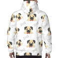 thumbnail image 5 of Hoodies for Men - Funny French Bulldog Bones Long Sleeve Comfrt Men'S Fashion Hoodies & Sweatshirts, Sweatshirts for Men Hoodies Pullover Clothing Clothes with Pouch, 5 of 7
