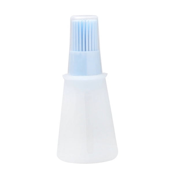 Cepillo Silicona para Aceite,Dispensador Aceite,Botella con Cepillo para Barbacoa,Cepillo para Untar Alta Temperatura,Herramientas Cocina para Barbacoa B