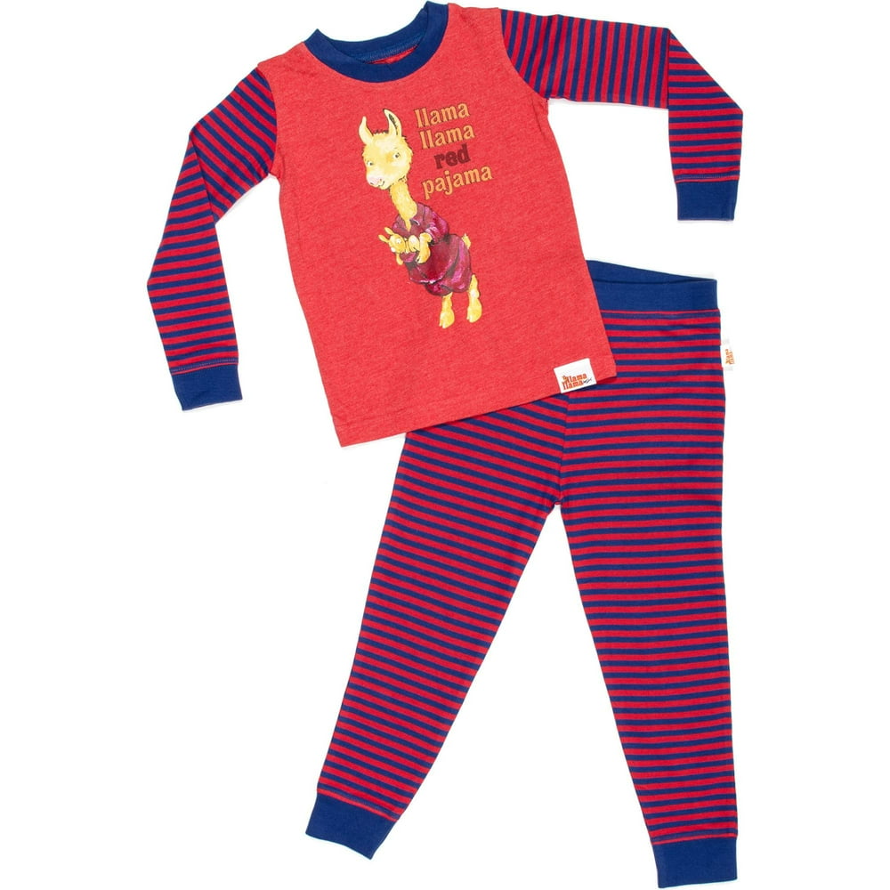 Llama Llama Llama Llama Red pajama toddler boys tight fit infant