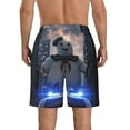 thumbnail image 3 of Ghostbusters Men's Beach Shorts Swim Trunks Casual Quick Dry Board Shorts Swimwear with Mesh Lined and Pockets, 3 of 8