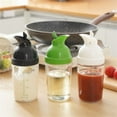 thumbnail image 2 of Squeeze Bottles for Sauces,Ketchup Bottles,Plastic Dressing Squirt Bottles with Cap Lids and Funnel,Condiment Bottles for Liquids BBQ Dressing Pancake Art Dispenser ,Kitchen Tools Seasoning Bottle, 2 of 9